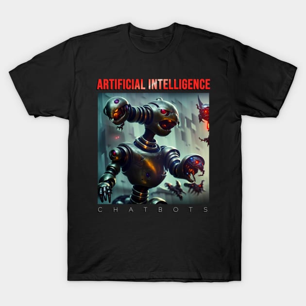 Artificial intelligence T-Shirt by Aleksandar NIkolic